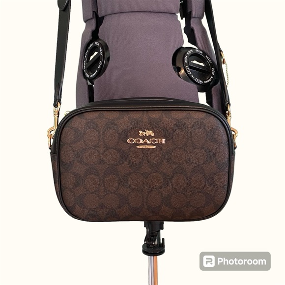 ✨ SOLD ✨ Coach Jamie Camera Bag In Signature Canvas - Picture 8 of 15